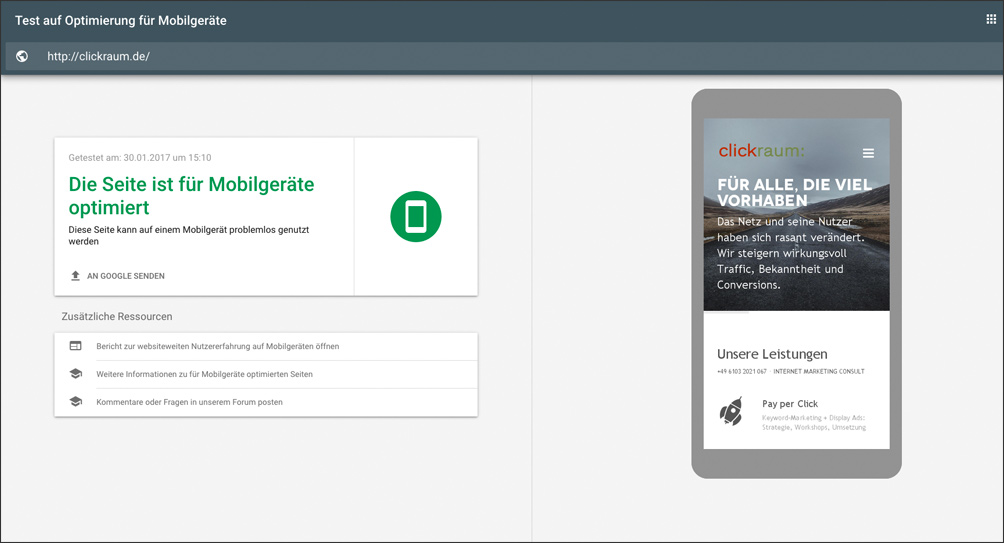 Test-Google-fuer-mobile-Endgeräte